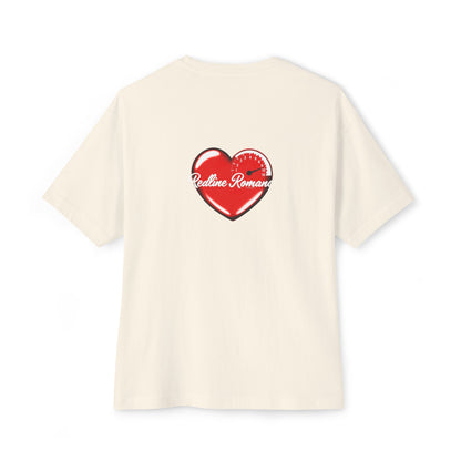 Redline Romance — Oversized Boxy Tee