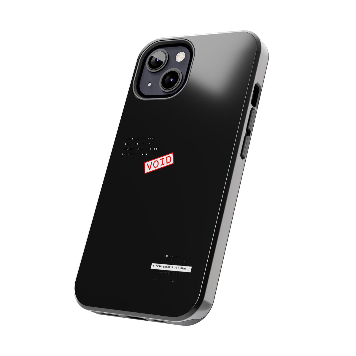 Fear Doesn't Pay Rent — iPhone Tough Case