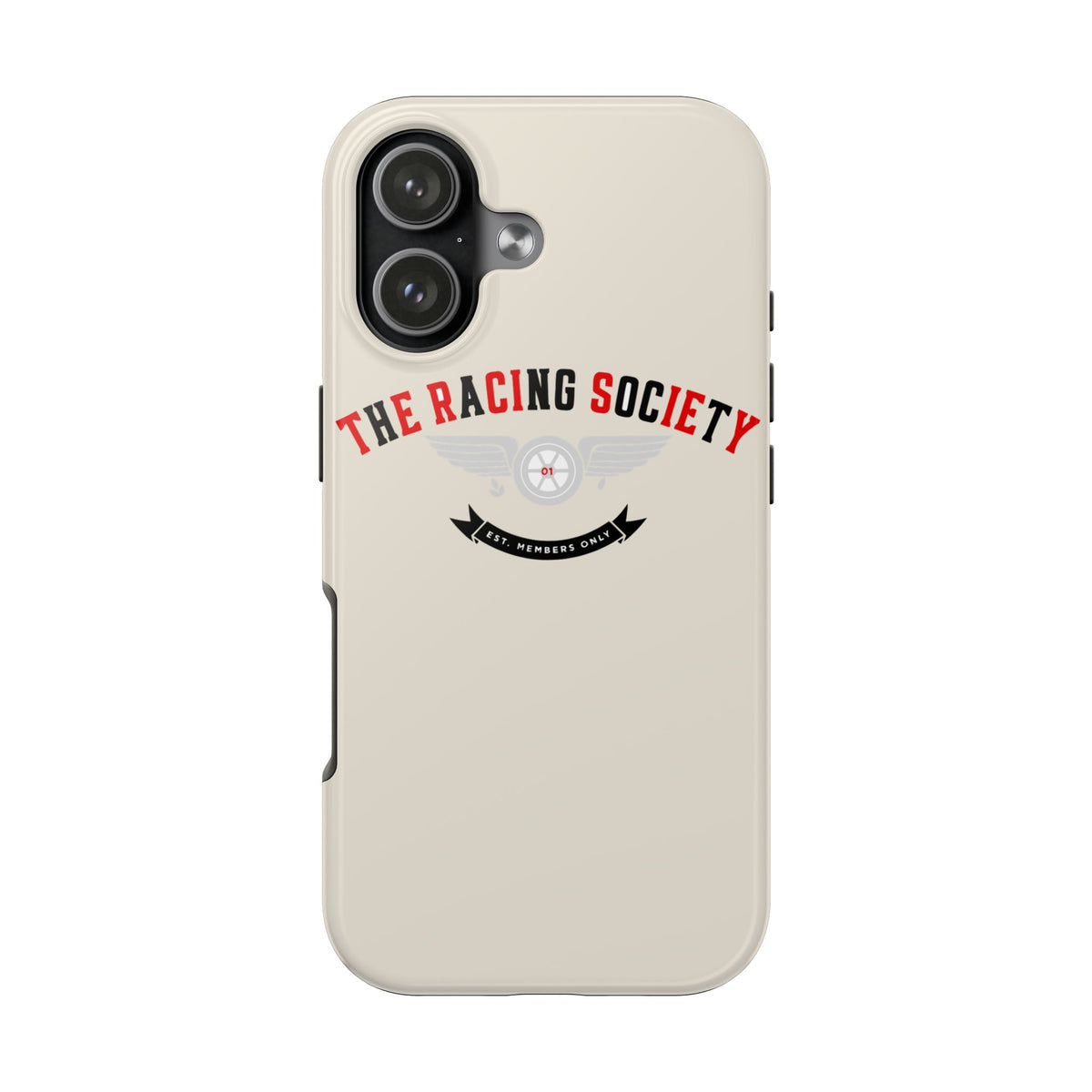 Racing Society Crest — iPhone Tough Case