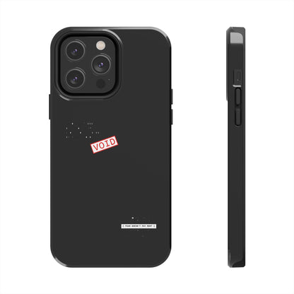 Fear Doesn't Pay Rent — iPhone Tough Case