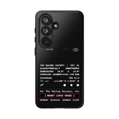 Money Loves Speed Spec — Samsung Galaxy Tough Case