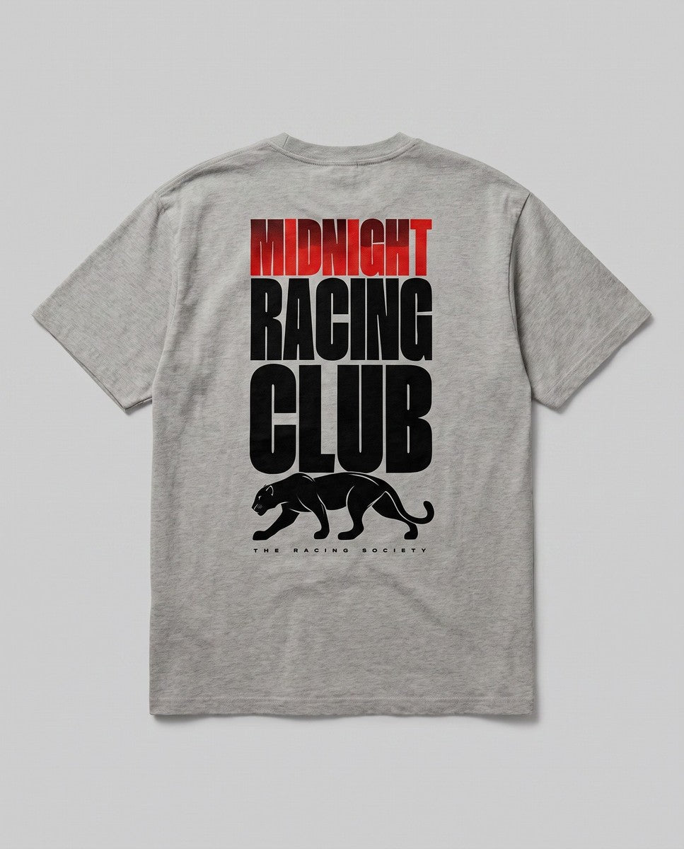 Midnight Racing Club — back flat, Faded Grey