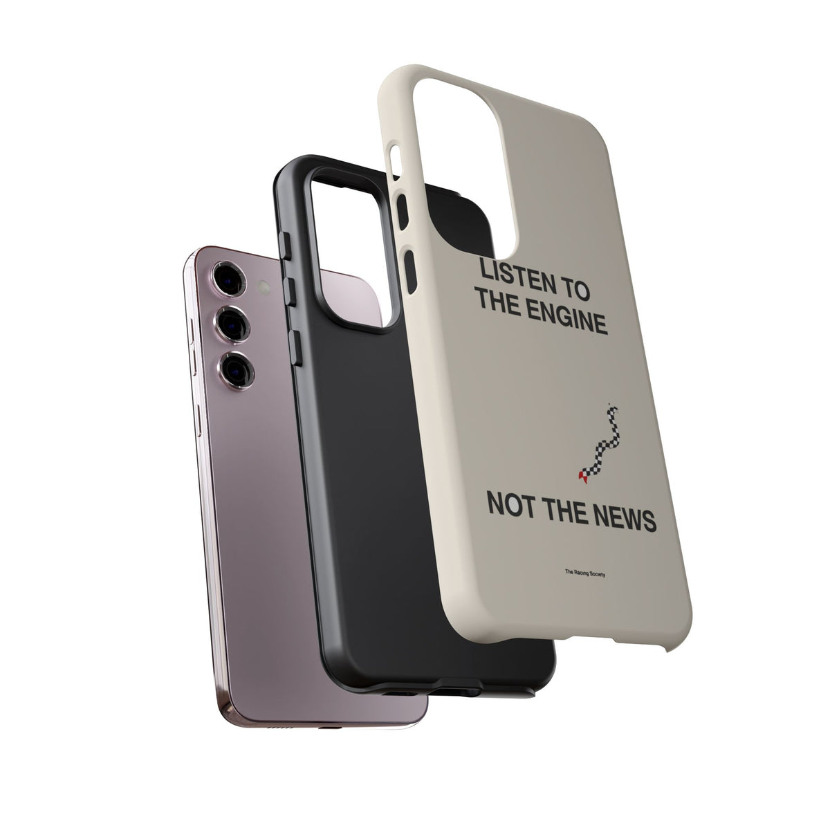Listen To The Engine, Not The News — Samsung Galaxy Tough Case