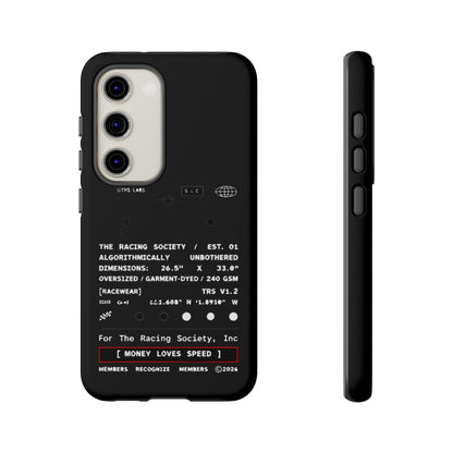 Money Loves Speed Spec — Samsung Galaxy Tough Case