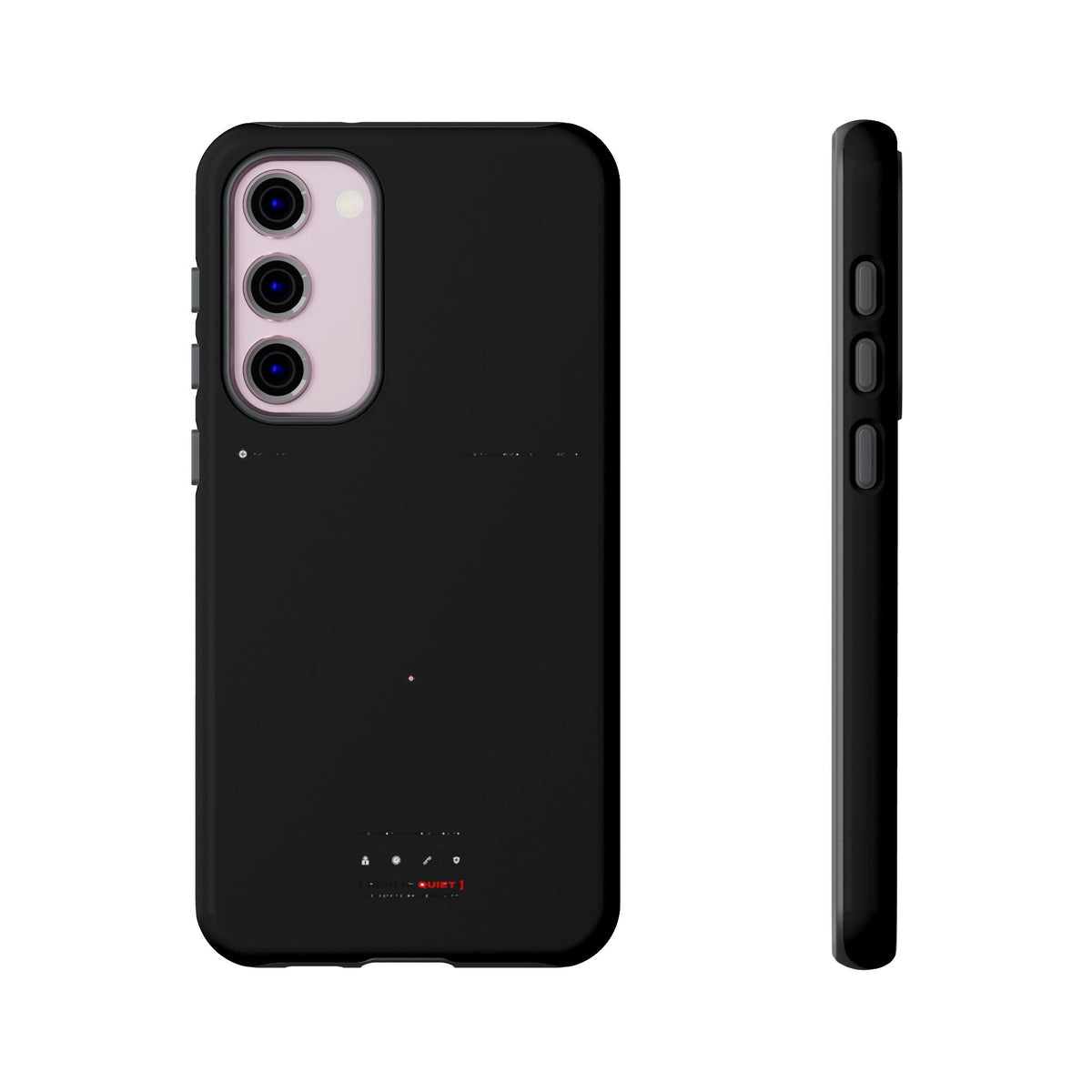 Rich Is Quiet — Samsung Galaxy Tough Case