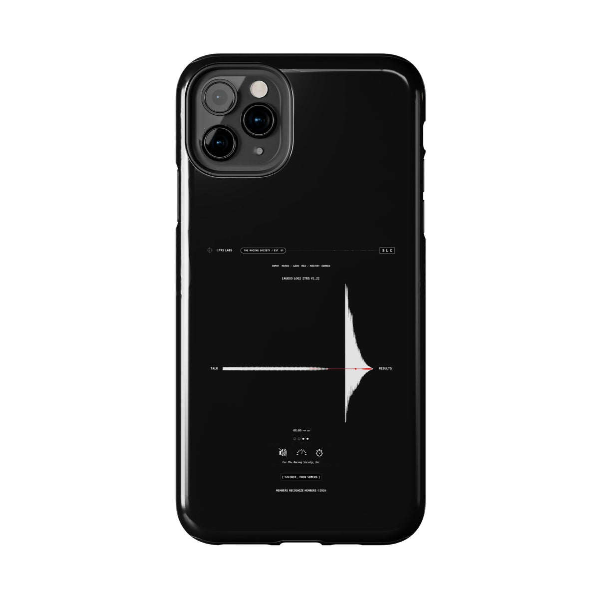 Silence, Then Sirens — iPhone Tough Case