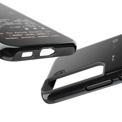 Money Loves Speed Spec — iPhone Tough Case