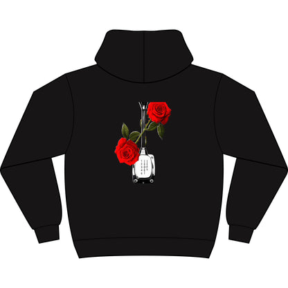 Roses & Redline — Box Hoodie