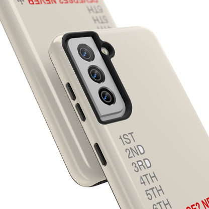Reverse? Never. — iPhone Tough Case
