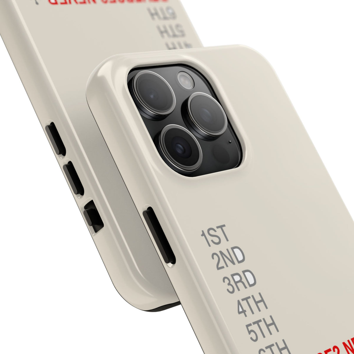 Reverse? Never. — iPhone Tough Case