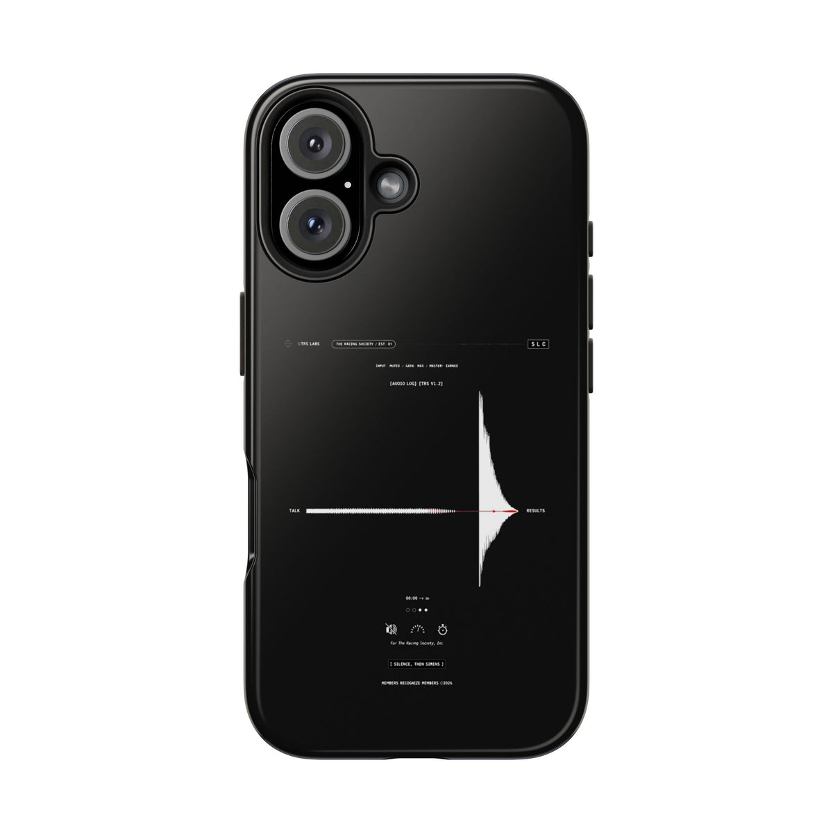 Silence, Then Sirens — iPhone Tough Case