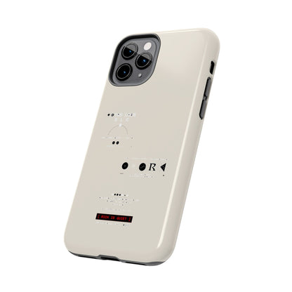 Rich Is Quiet Specimen — iPhone Tough Case