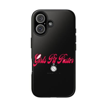 Girls Pit Faster Stopwatch — iPhone Tough Case