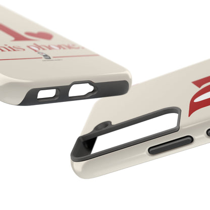 P1 In His Phone — iPhone Tough Case