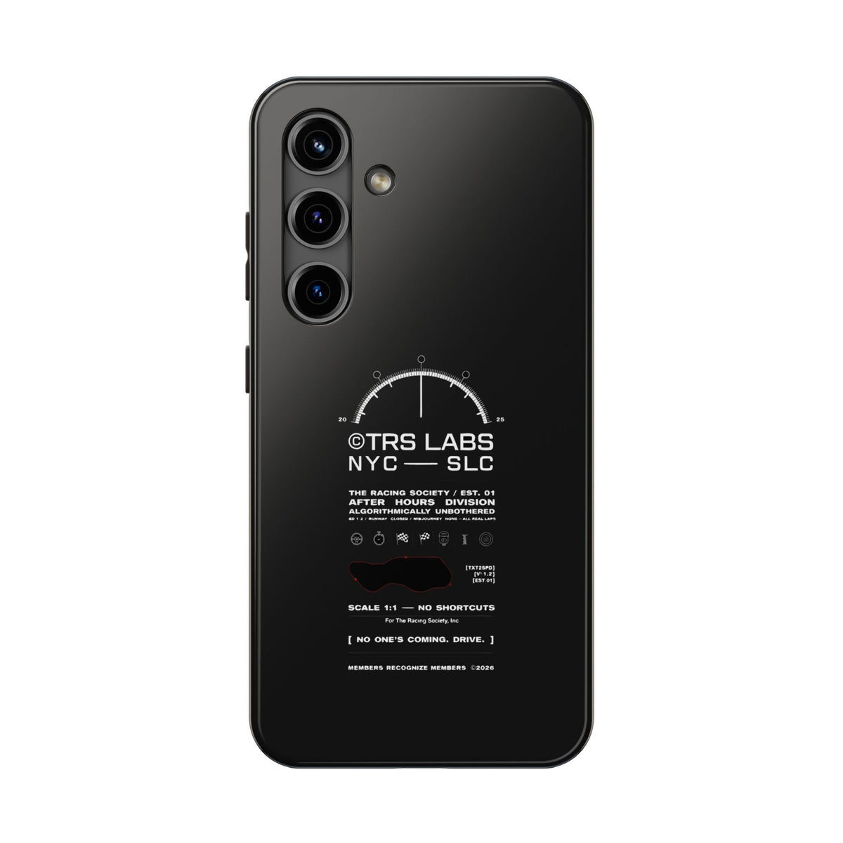 No One's Coming. Drive. — iPhone Tough Case