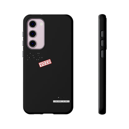 Fear Doesn't Pay Rent — Samsung Galaxy Tough Case