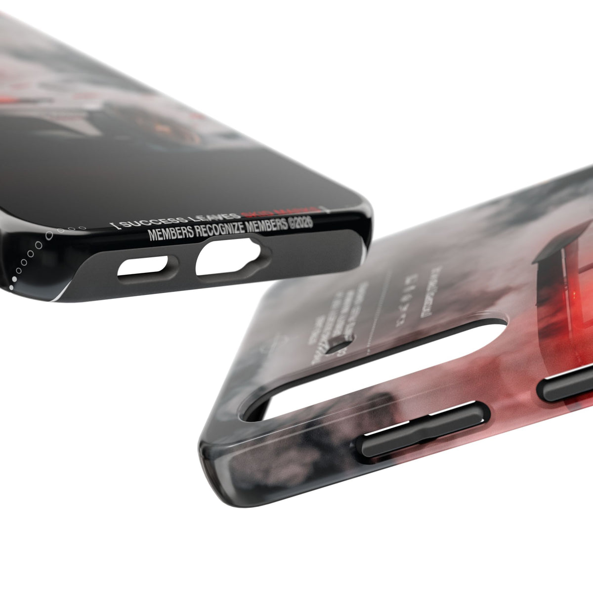 Burnout Wall — iPhone Tough Case