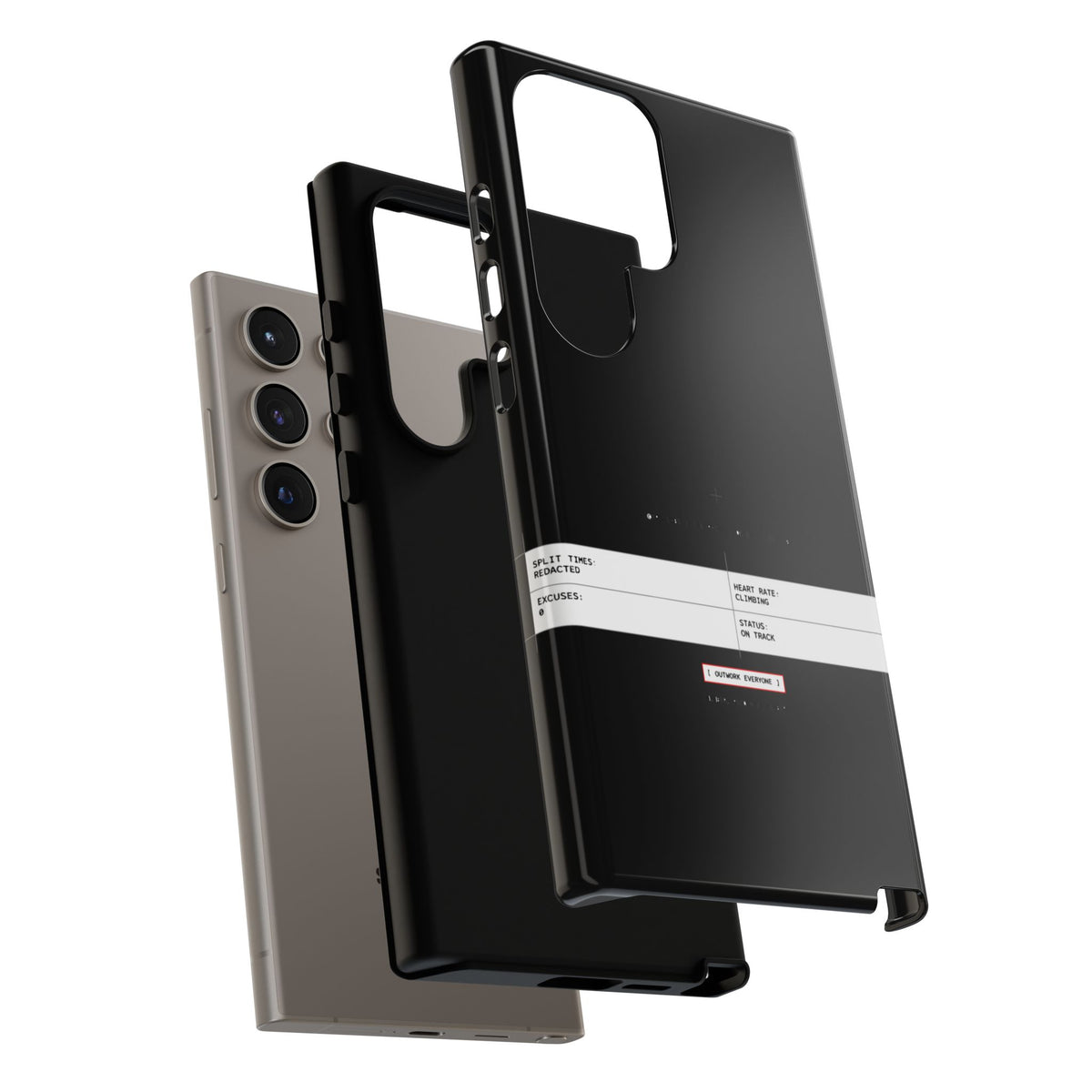 Split Times Redacted — Samsung Galaxy Tough Case