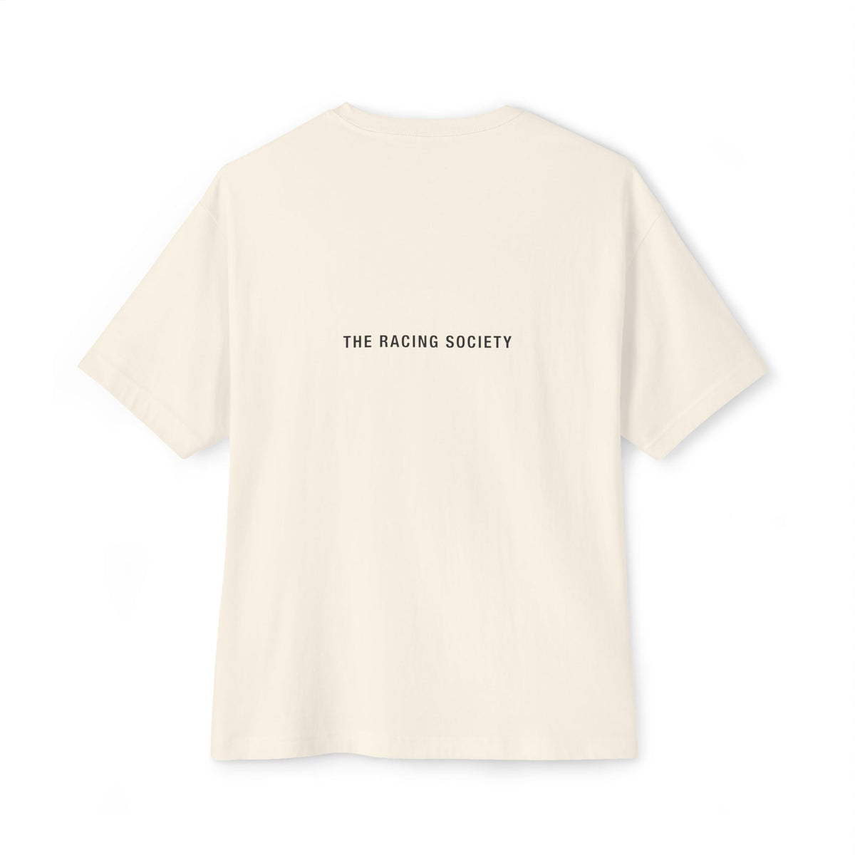 Racing Society Wordmark — Oversized Boxy Tee