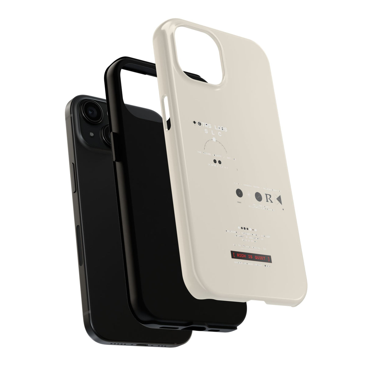 Rich Is Quiet Specimen — iPhone Tough Case