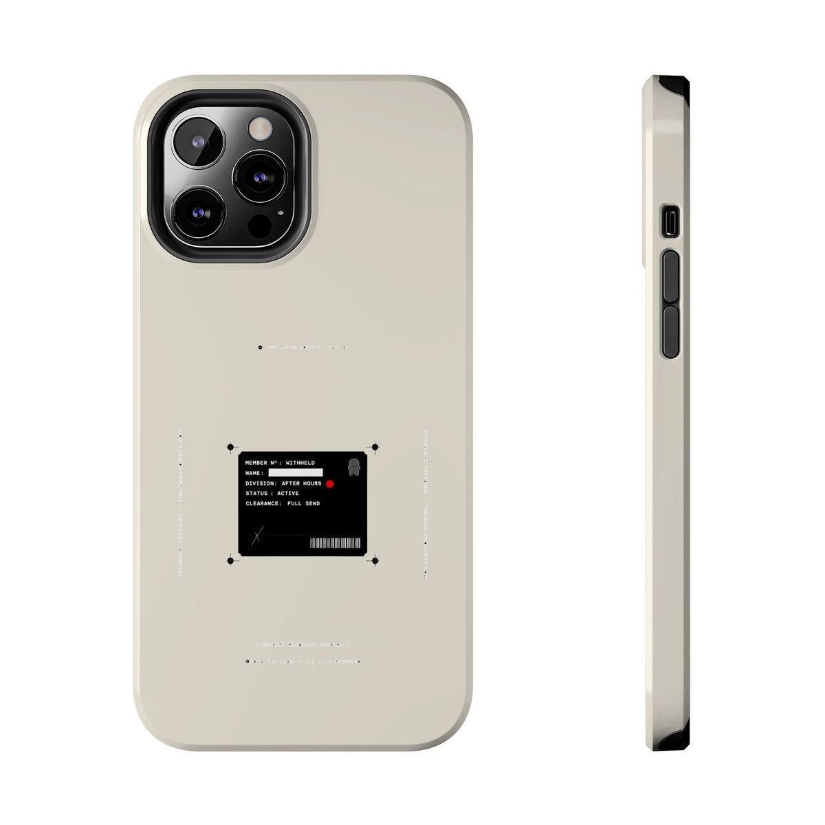 Members Recognize Members — iPhone Tough Case