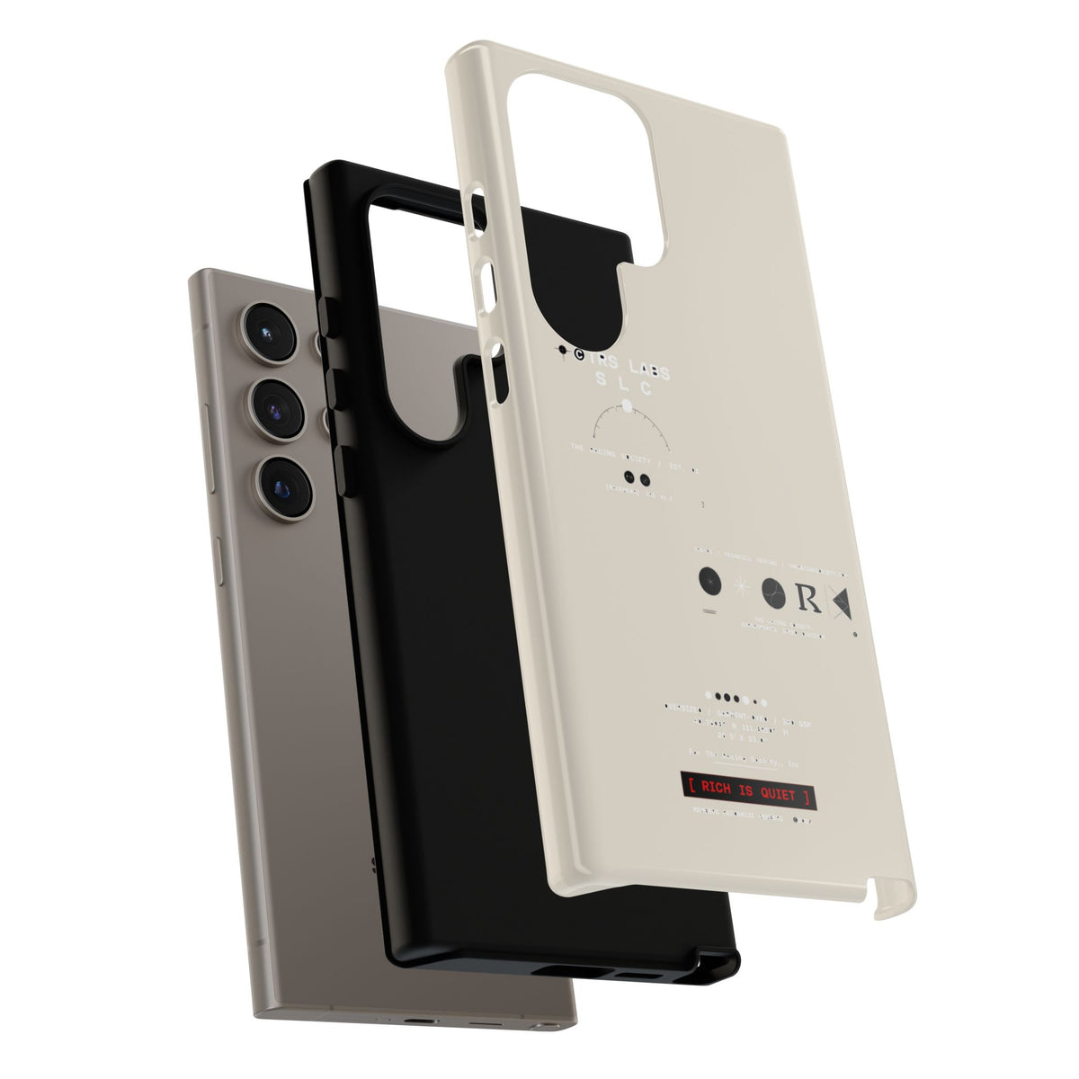 Rich Is Quiet Specimen — Samsung Galaxy Tough Case