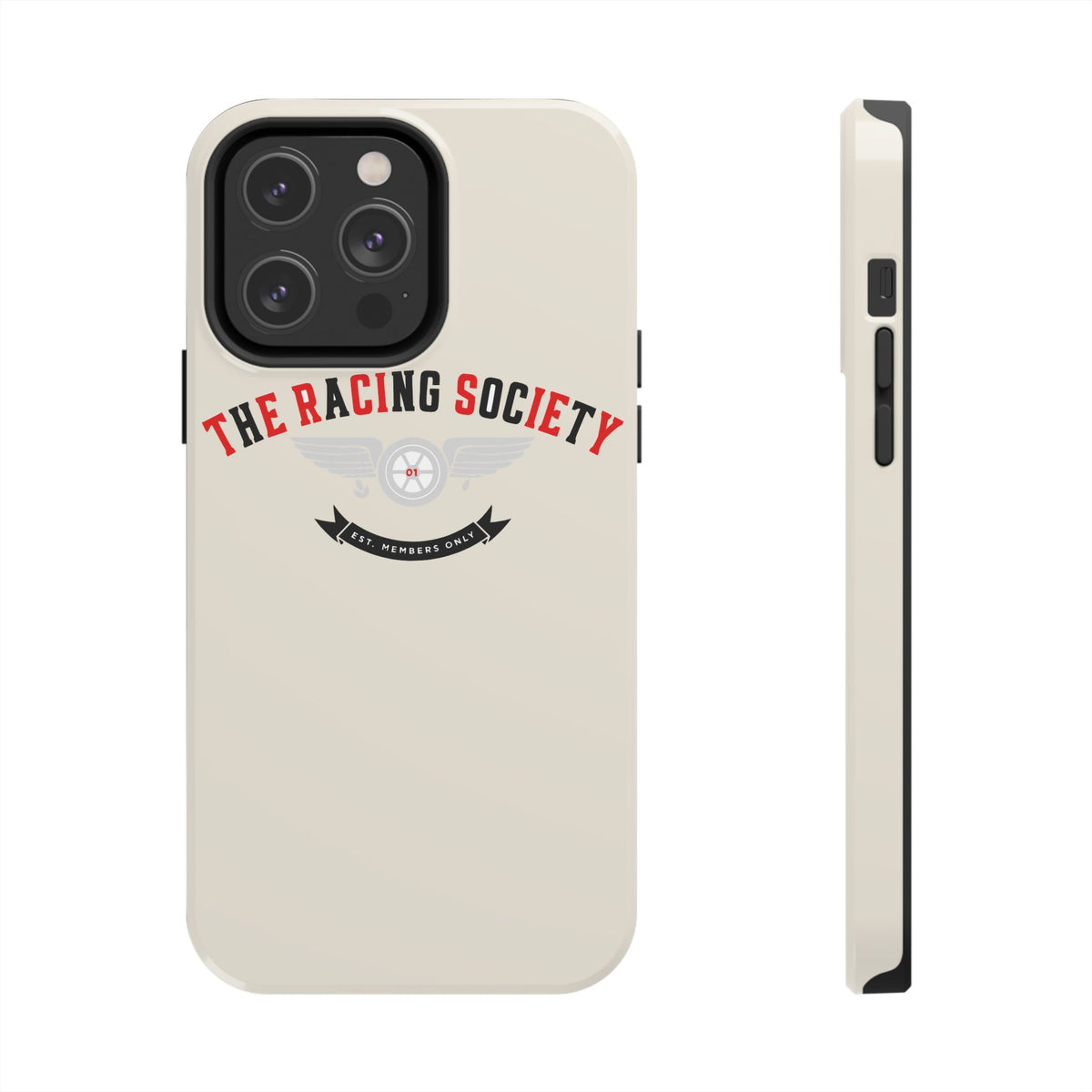 Racing Society Crest — iPhone Tough Case