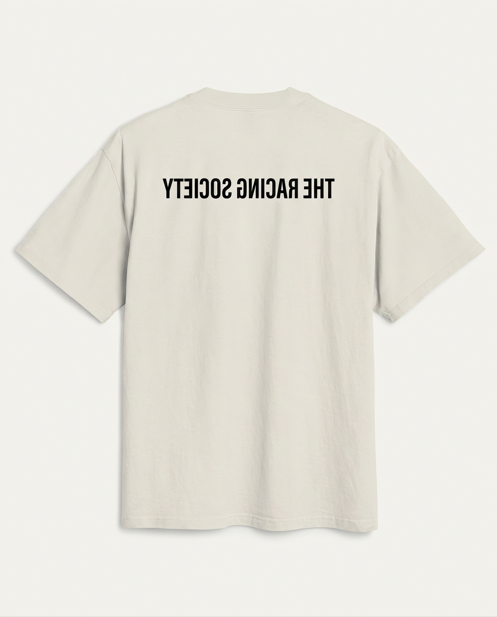 Reversed Wordmark — back flat