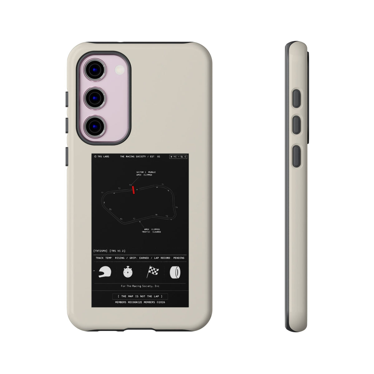 The Map Is Not The Lap — Samsung Galaxy Tough Case