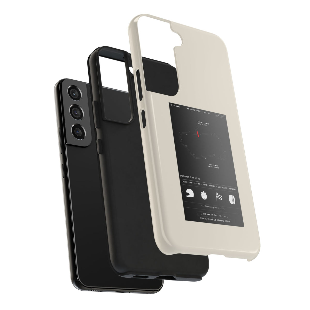 The Map Is Not The Lap — iPhone Tough Case