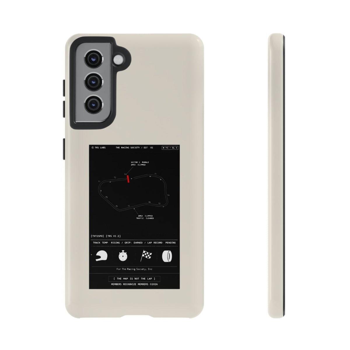 The Map Is Not The Lap — Samsung Galaxy Tough Case
