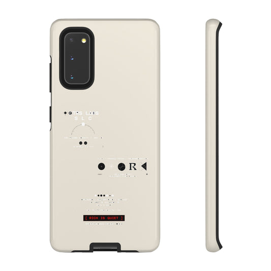 Rich Is Quiet Specimen — Samsung Galaxy Tough Case