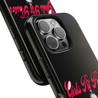 Girls Pit Faster Stopwatch — iPhone Tough Case