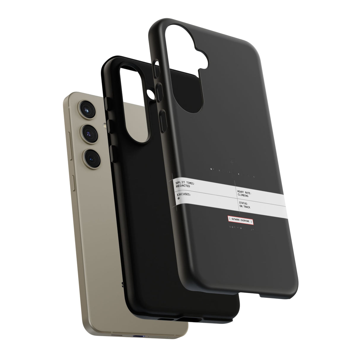 Split Times Redacted — Samsung Galaxy Tough Case