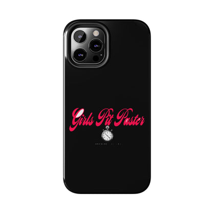 Girls Pit Faster Stopwatch — iPhone Tough Case
