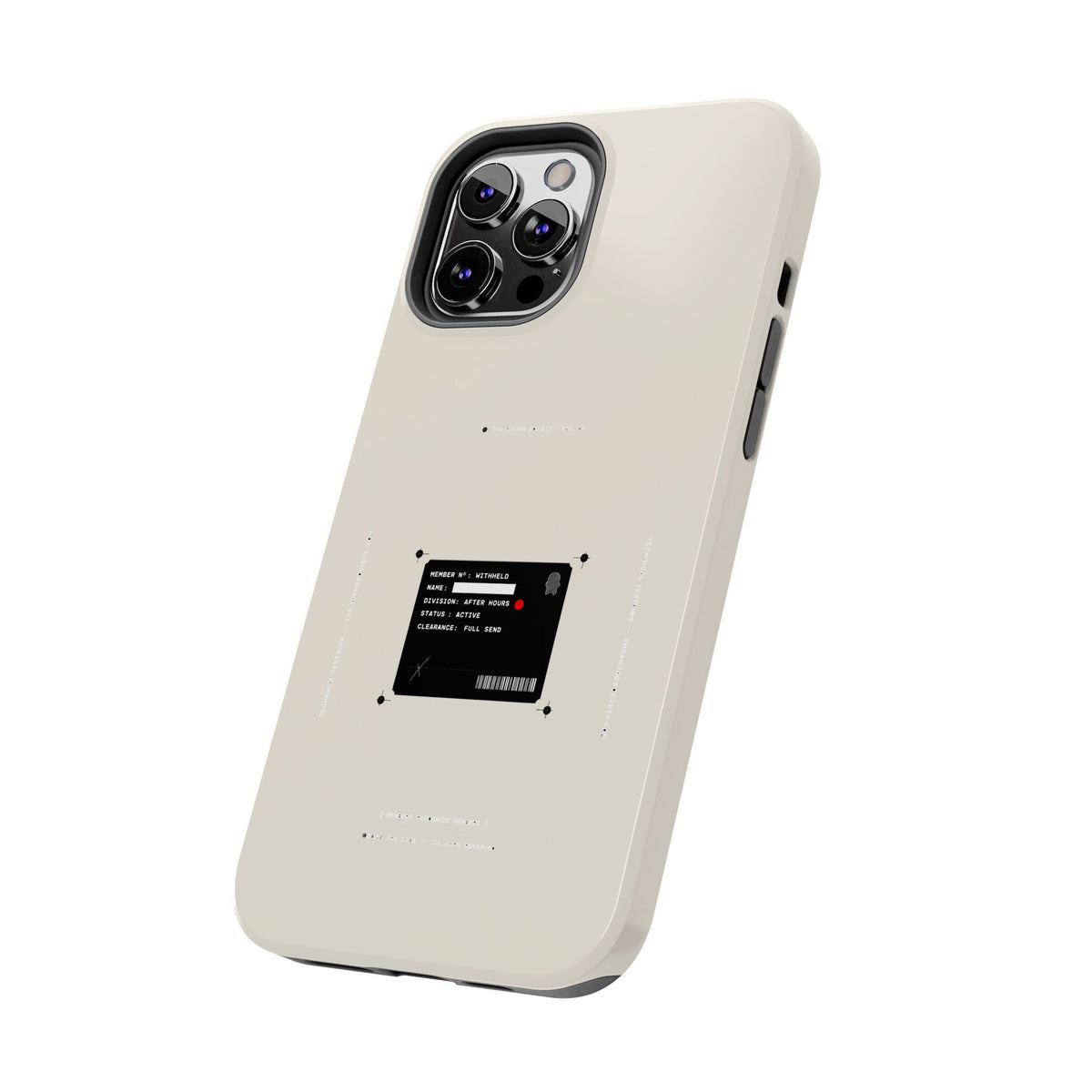 Members Recognize Members — iPhone Tough Case