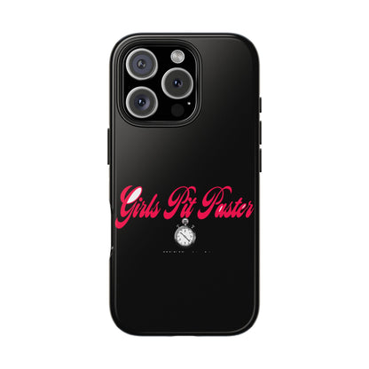 Girls Pit Faster Stopwatch — iPhone Tough Case