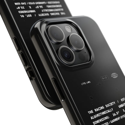 Money Loves Speed Spec — iPhone Tough Case