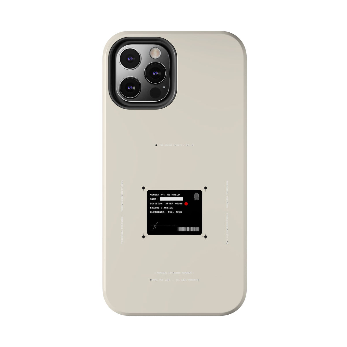 Members Recognize Members — iPhone Tough Case