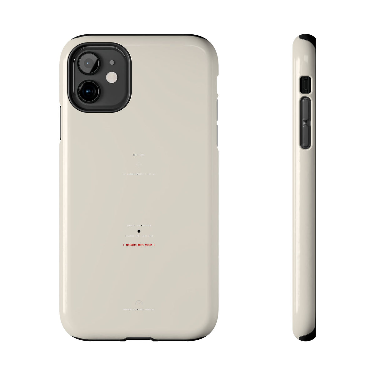 Obsession Has A Spine — iPhone Tough Case