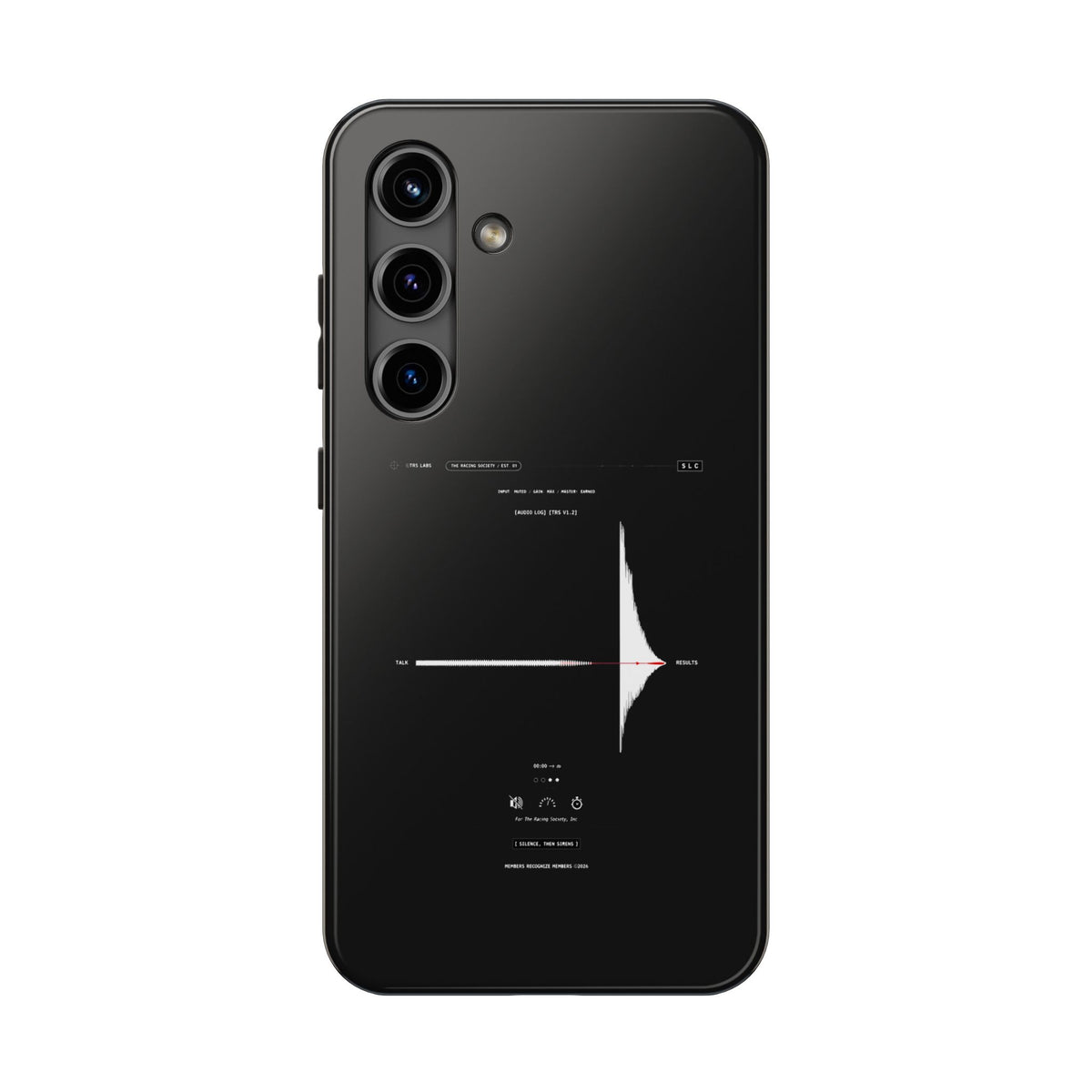 Silence, Then Sirens — iPhone Tough Case