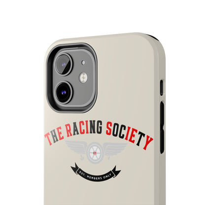 Racing Society Crest — iPhone Tough Case