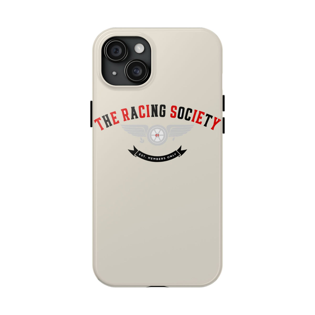 Racing Society Crest — iPhone Tough Case