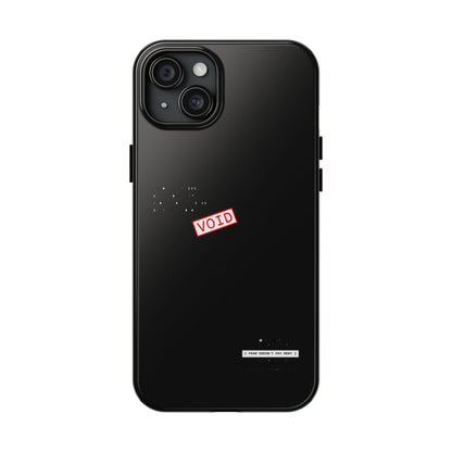 Fear Doesn't Pay Rent — iPhone Tough Case