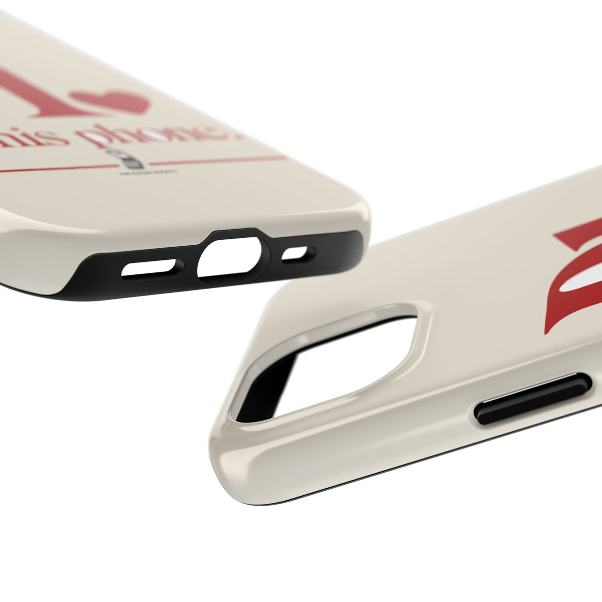 P1 In His Phone — iPhone Tough Case