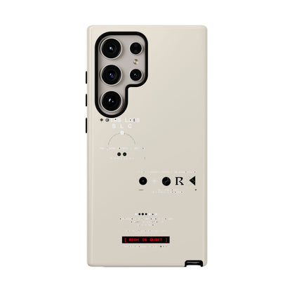 Rich Is Quiet Specimen — Samsung Galaxy Tough Case