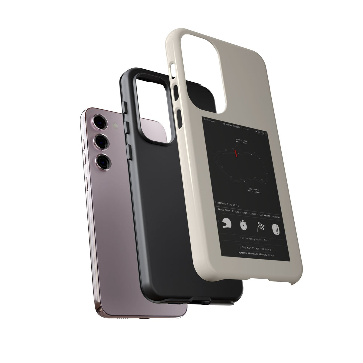 The Map Is Not The Lap — Samsung Galaxy Tough Case