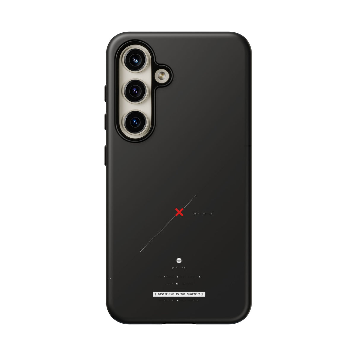 Discipline Is The Shortcut — Samsung Galaxy Tough Case