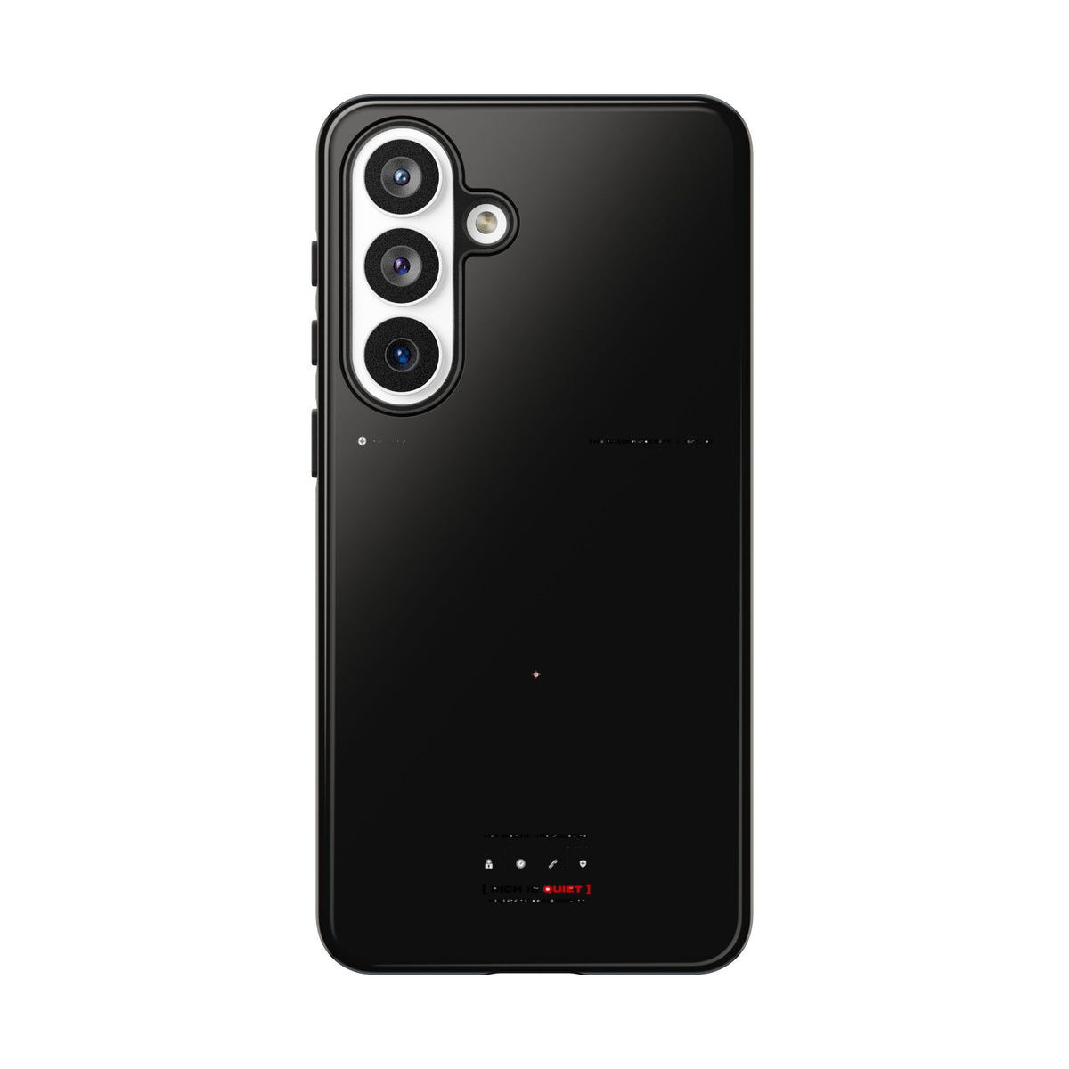 Rich Is Quiet — Samsung Galaxy Tough Case