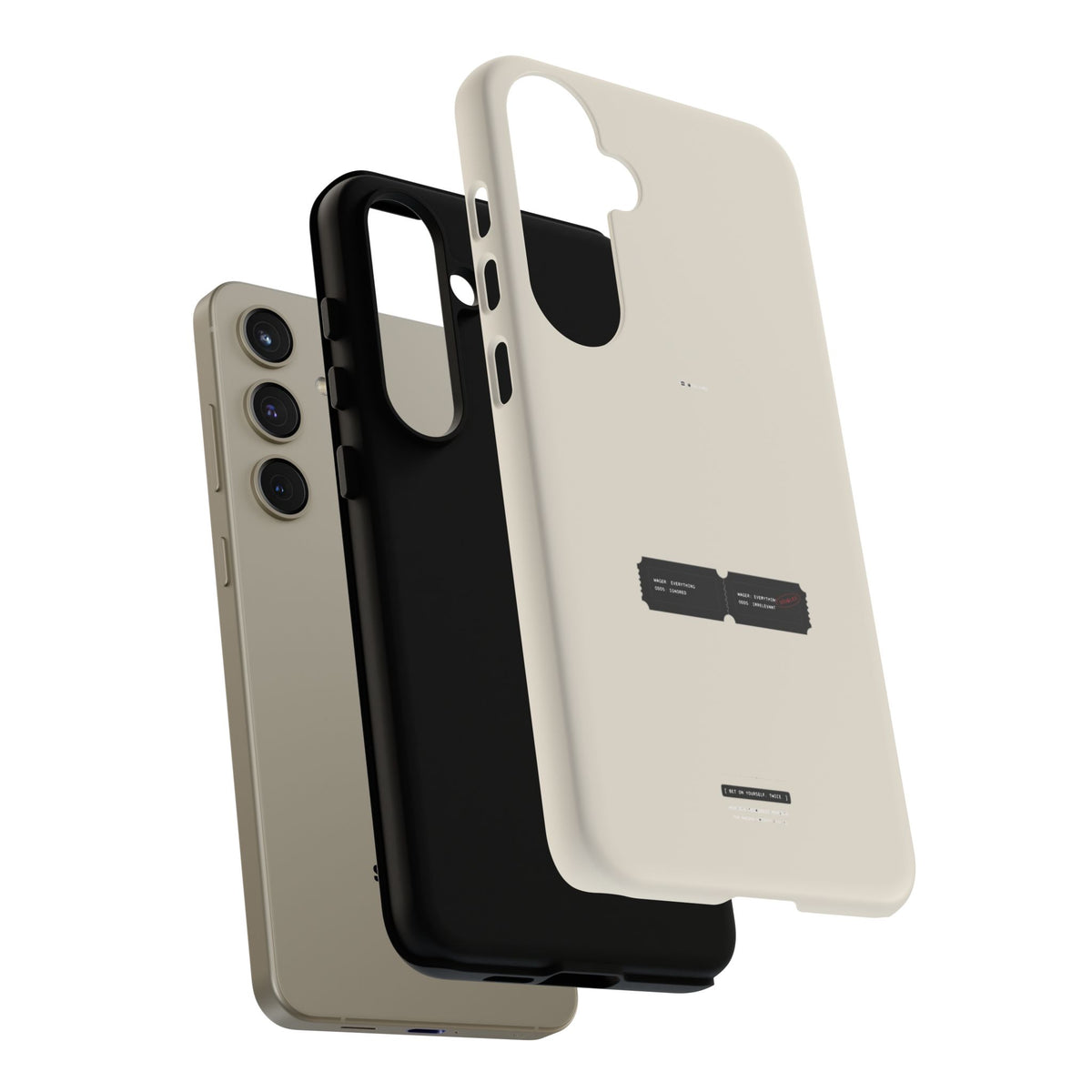 Bet On Yourself. Twice. — Samsung Galaxy Tough Case